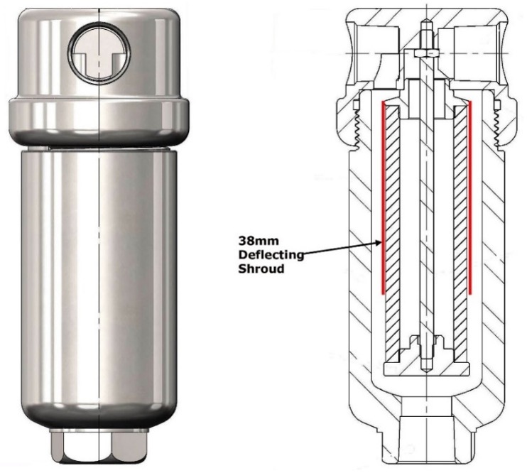 Shroud-Deflector Filter Housings